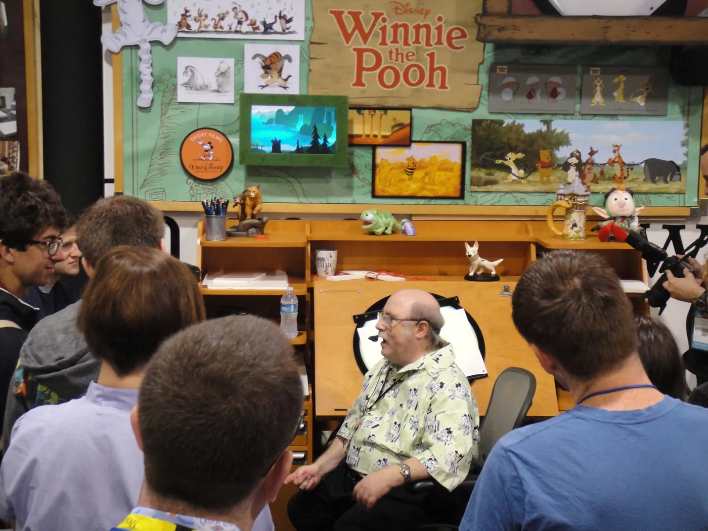 D23 Expo 2011 - chatting with the artists at the Disney Animation booth (6080863717)