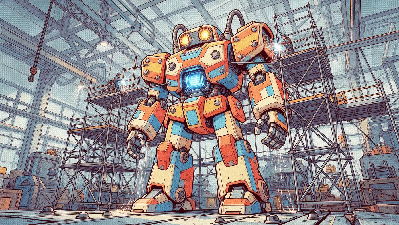 Illustrazione per l’articolo: Anime robotici, da Tetsujin 28 a Evangelion la lunga storia dei giganti d'acciaio