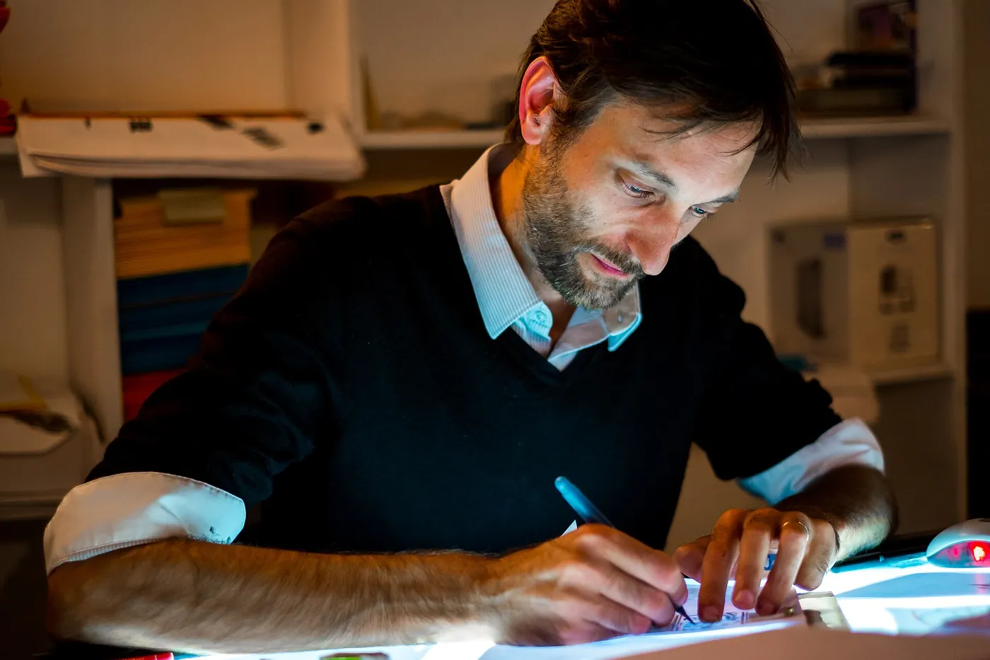 Sébastien Laudenbach à la Villa Médicis