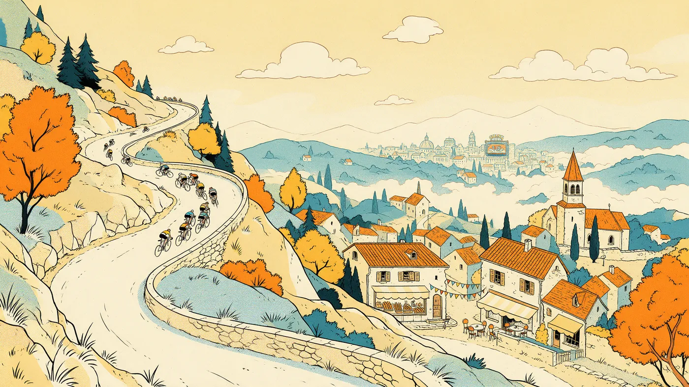 Illustrazione per l’articolo: Appuntamento a Belleville, il film quasi muto di Sylvain Chomet