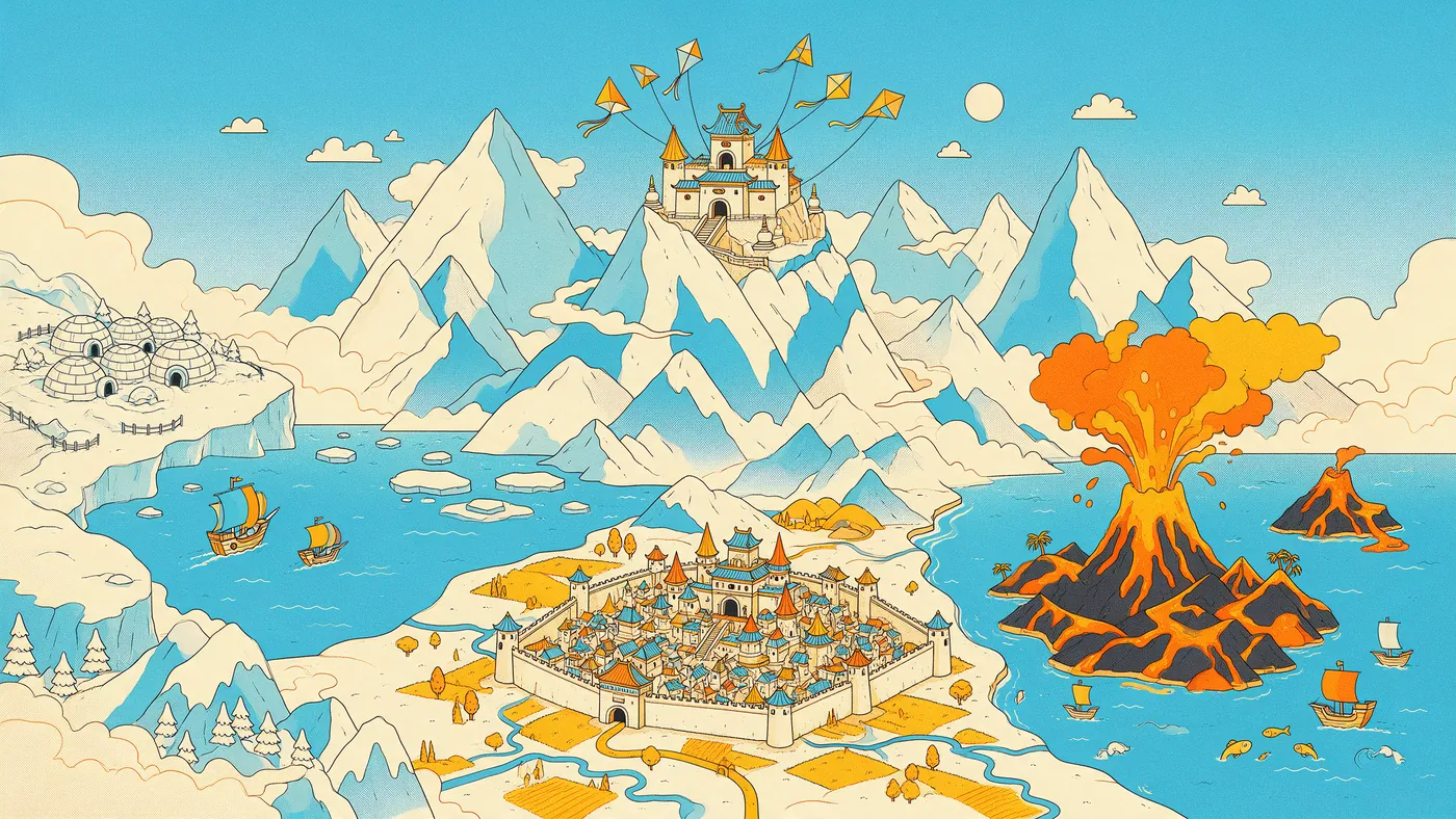 Illustrazione per l’articolo: Avatar, la leggenda di Aang, la serie che costruì un mondo in tre libri