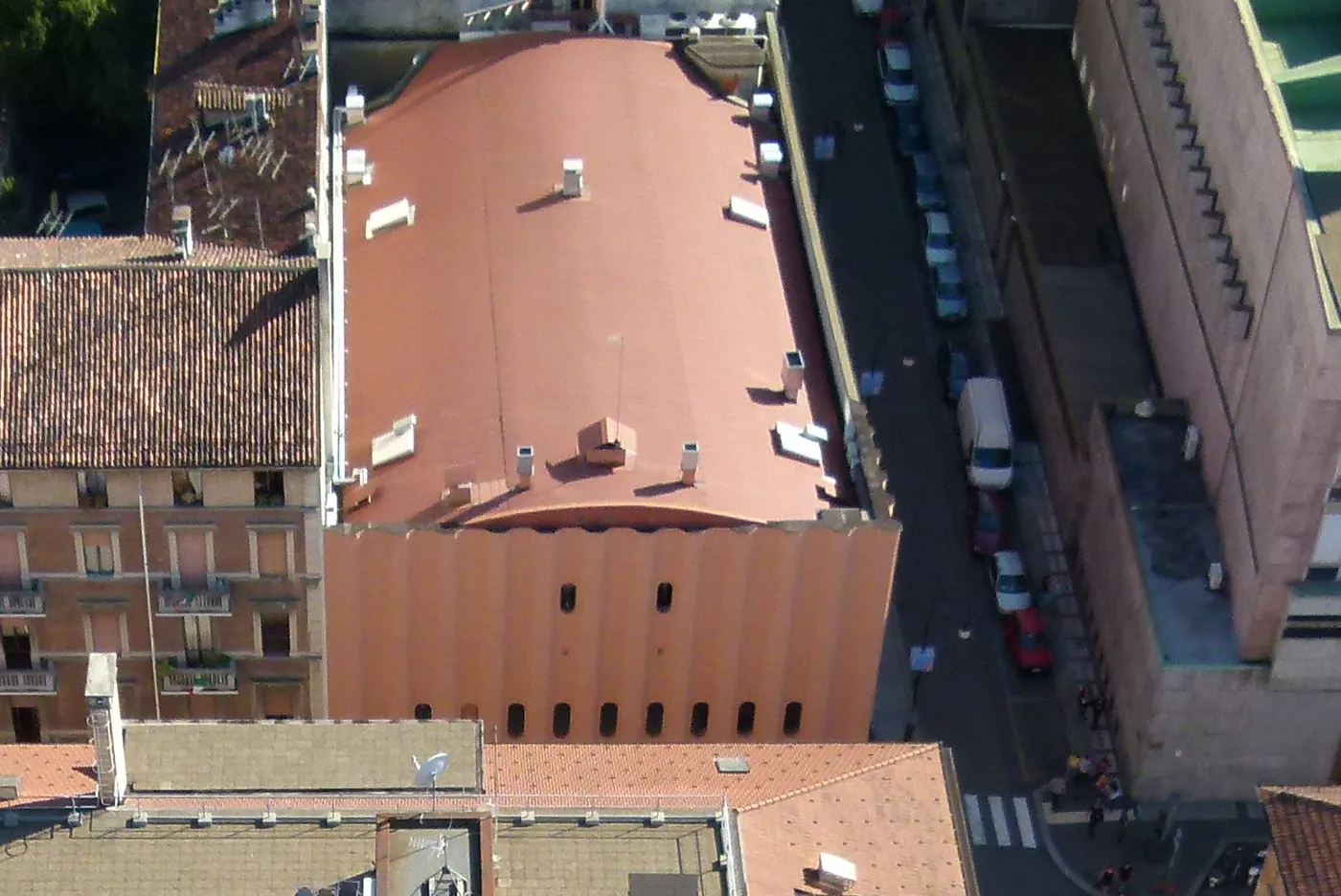 Cinema Massimo from Mole Antonelliana, cinema in Turin, Italy