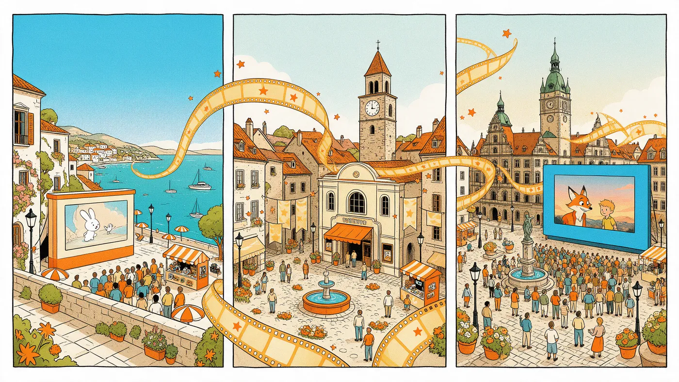 Illustrazione per l’articolo: Cartoons on the Bay, Fantoche e Stoccarda, tre festival europei da conoscere