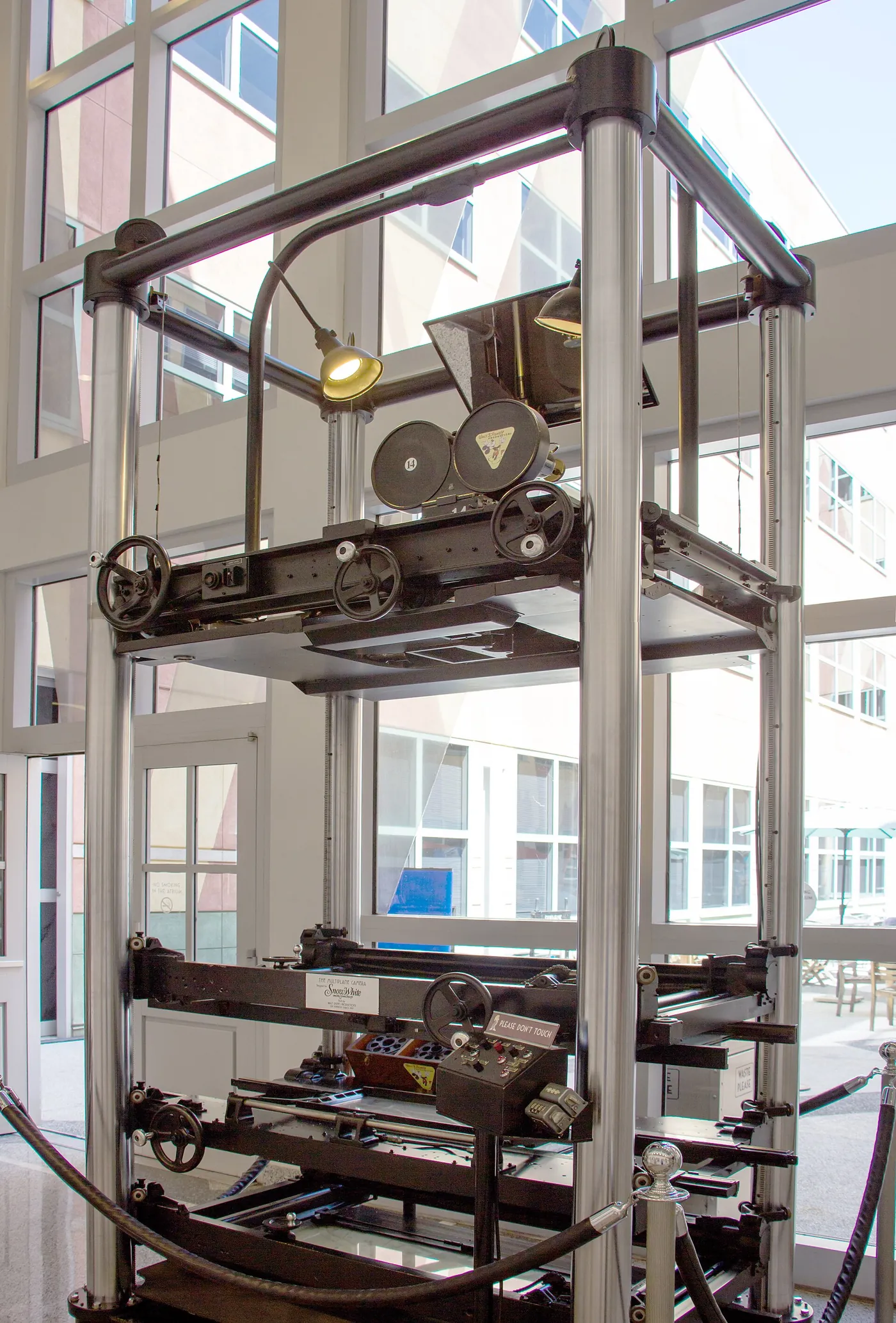 Disney 1937 multiplane camera
