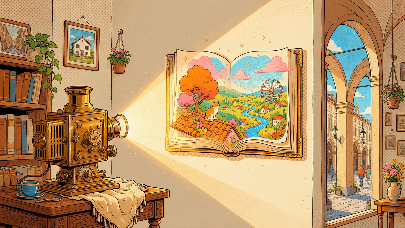 Illustrazione per l’articolo: Enzo D'Alò e Lanterna Magica, il lungometraggio animato italiano rinasce a Torino
