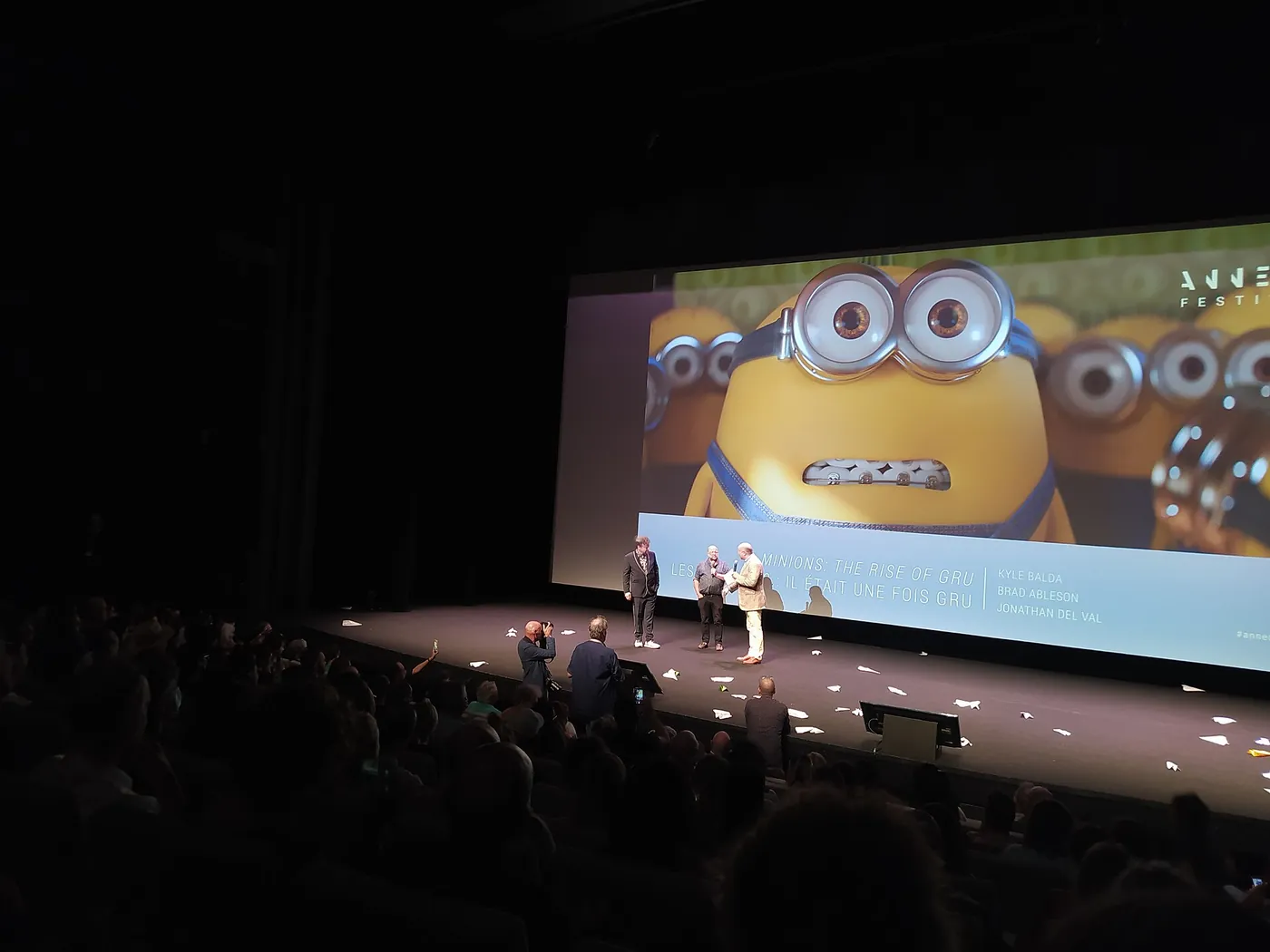 Cérémonie d'ouverture Annecy 2022
