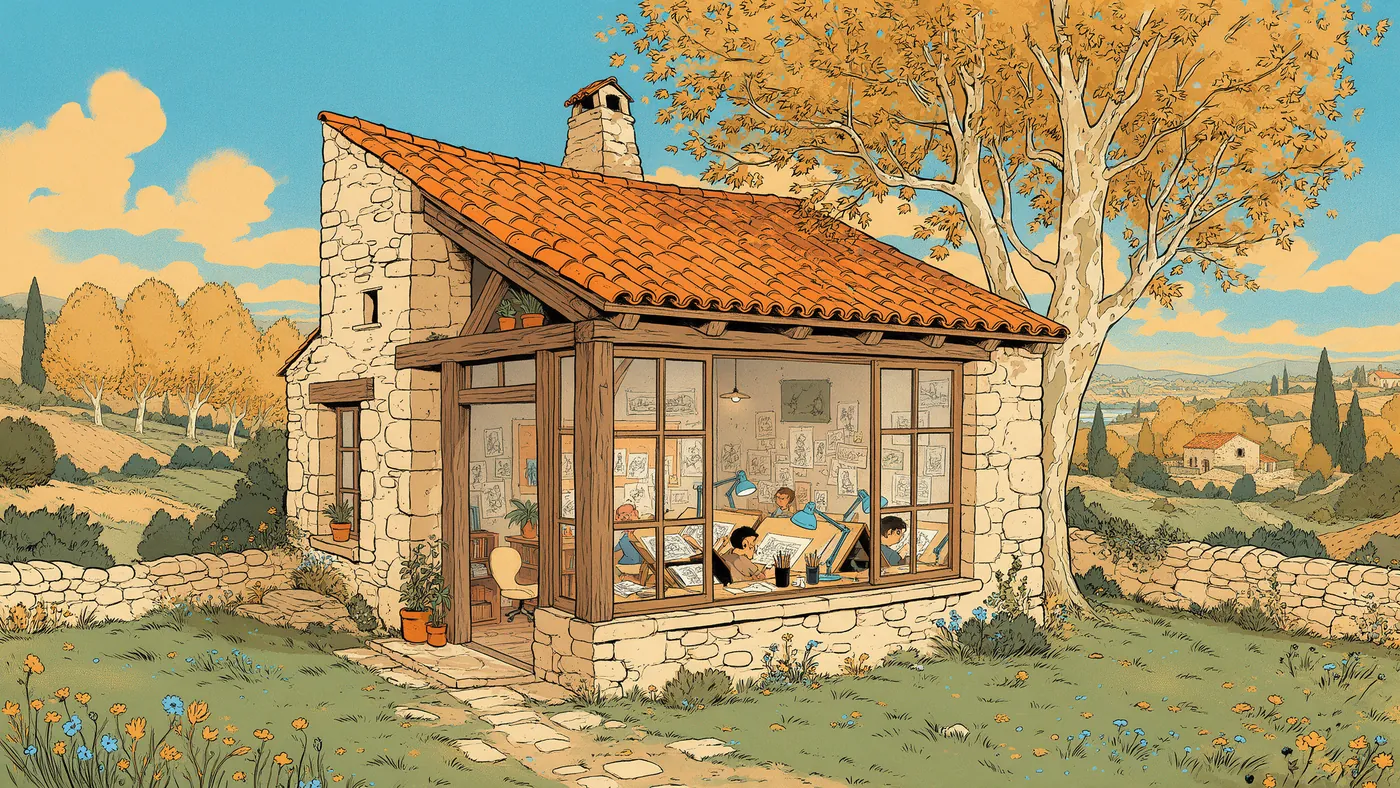 Illustrazione per l’articolo: Folimage e Jacques-Rémy Girerd, lo studio di Valence che ha decentrato l'animazione francese