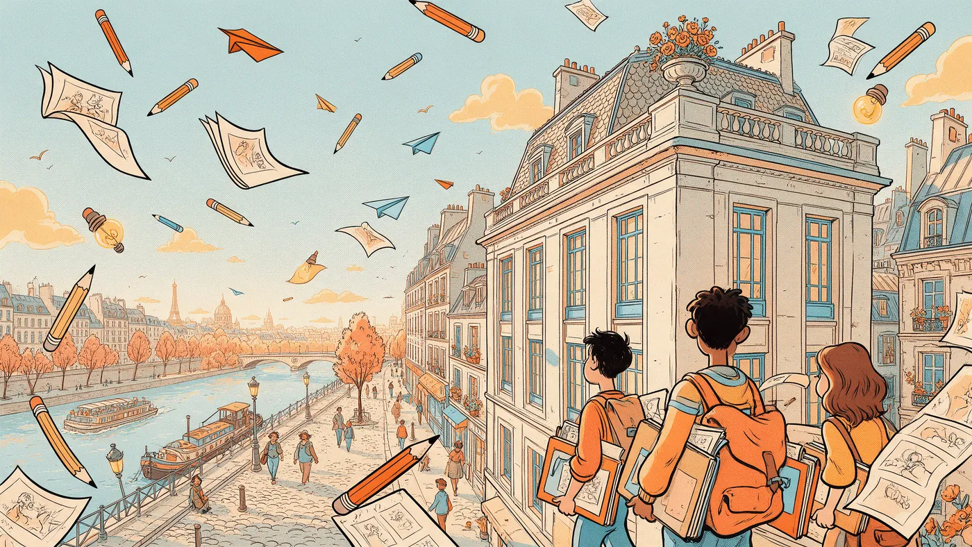 Illustrazione per l’articolo: Gobelins, la scuola parigina da cui passa mezza animazione mondiale