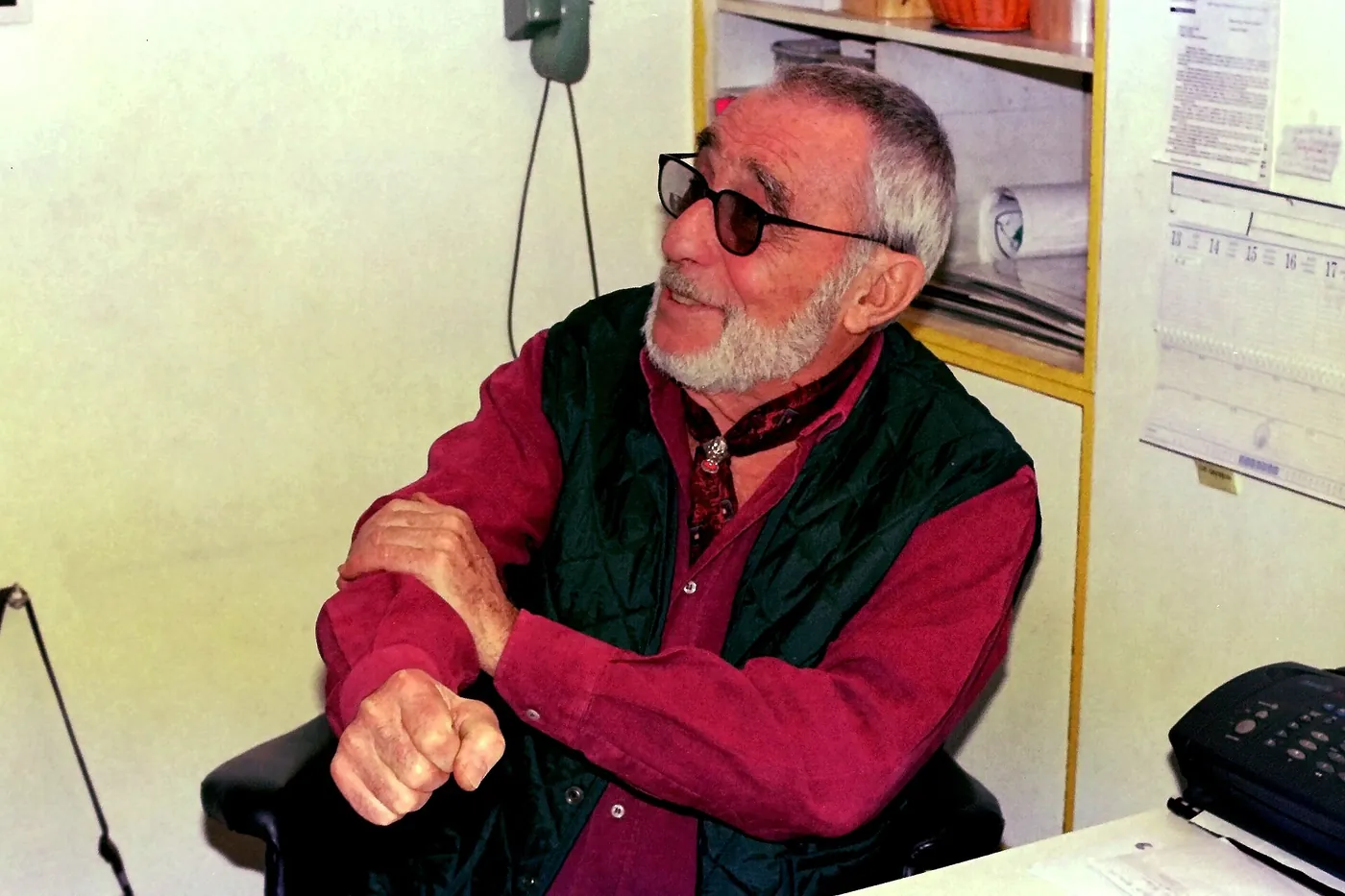 Osvaldo Cavandoli, 18 novembre 2000 1