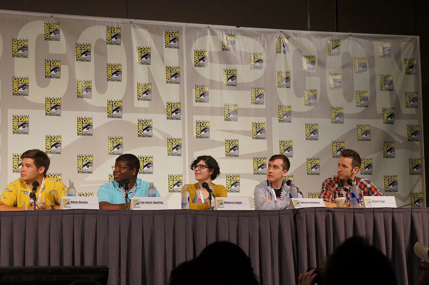Cartoon Network Panel with Adam Devine, Ian Jones- Quartey, Rebecca Sugar, Skylar Page (9407444204)