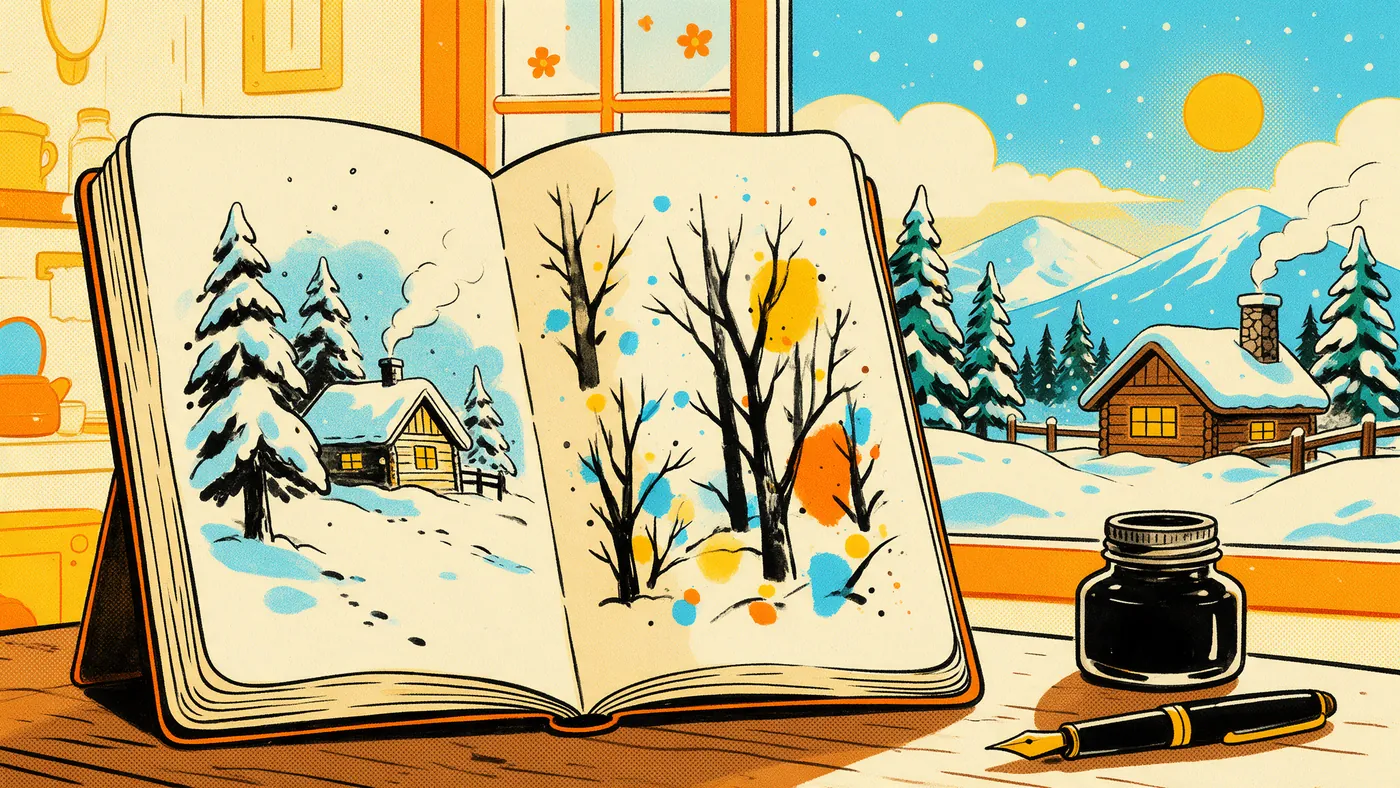 Illustrazione per l’articolo: The Boy, the Mole, the Fox and the Horse, il libro di Mackesy diventa animazione a mano