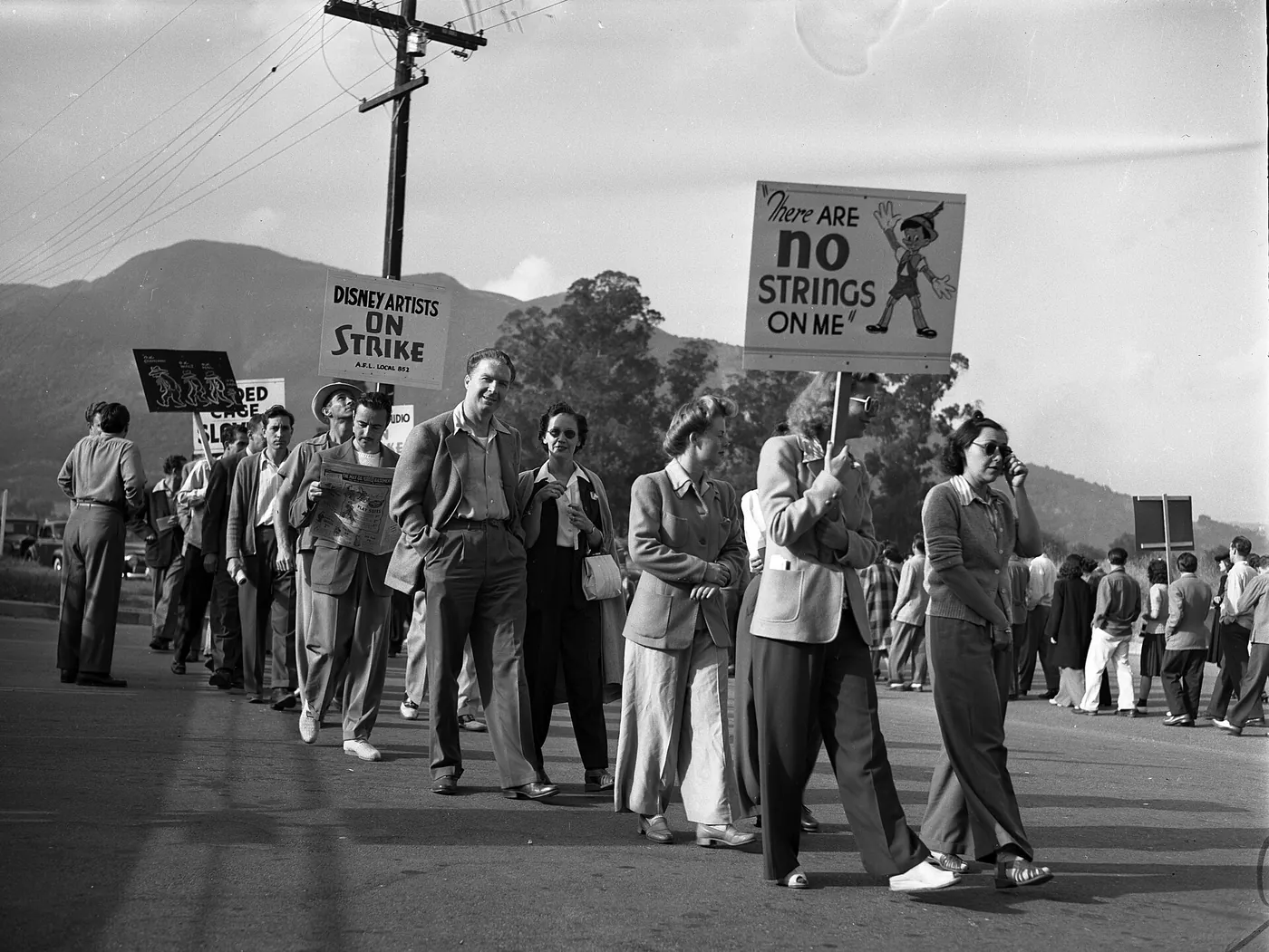Screen Cartoonist's Guild strike at Disney