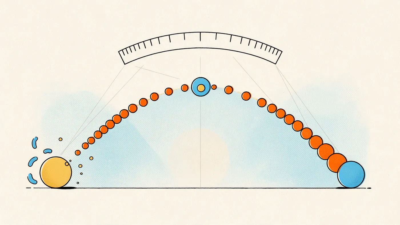 Illustrazione per l’articolo: Lo spacing e i grafici di ammortizzazione, la matematica nascosta del movimento