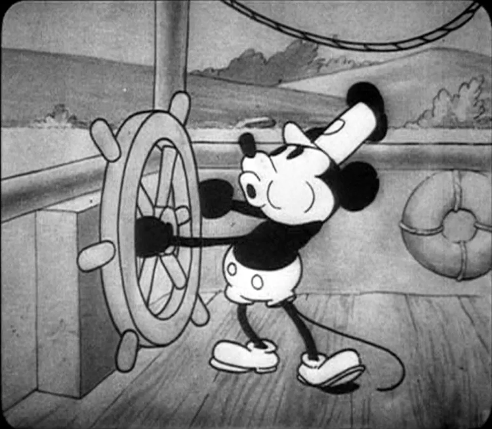 Mickey Mouse - Steamboat Willie (1928)