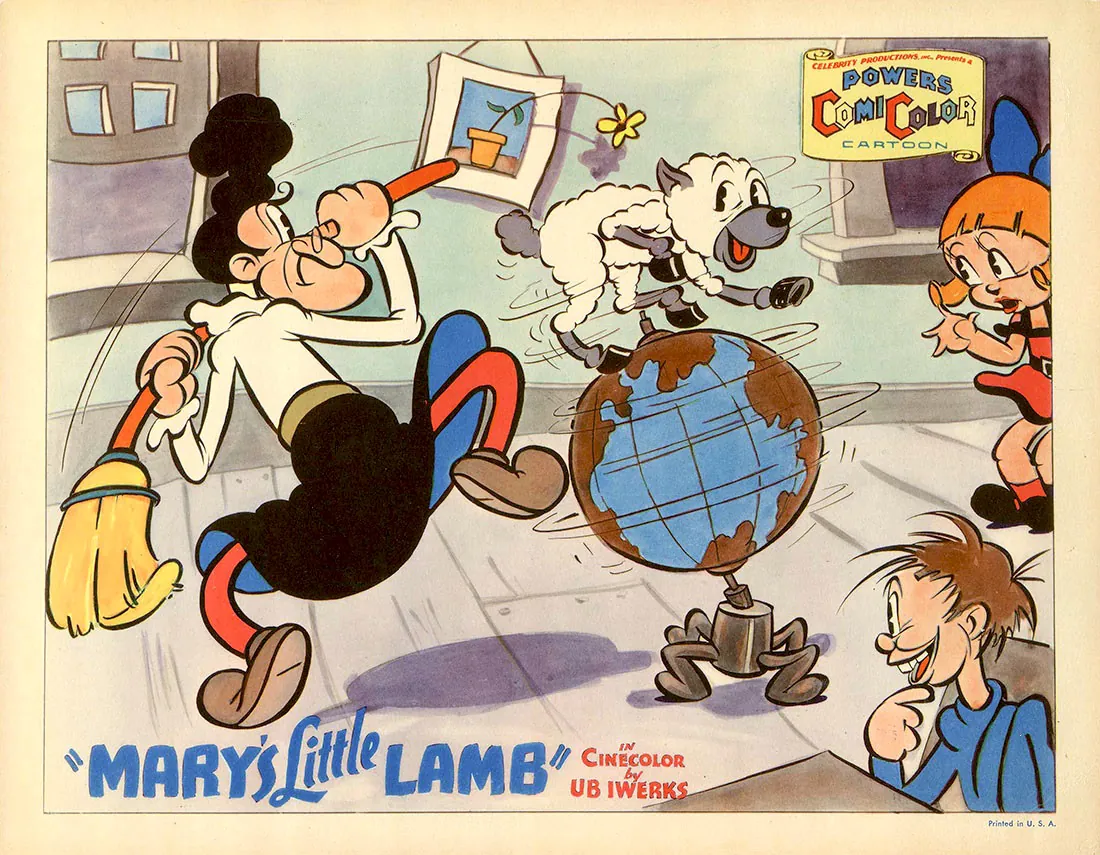 Mary's Little Lamb lobby card 1935