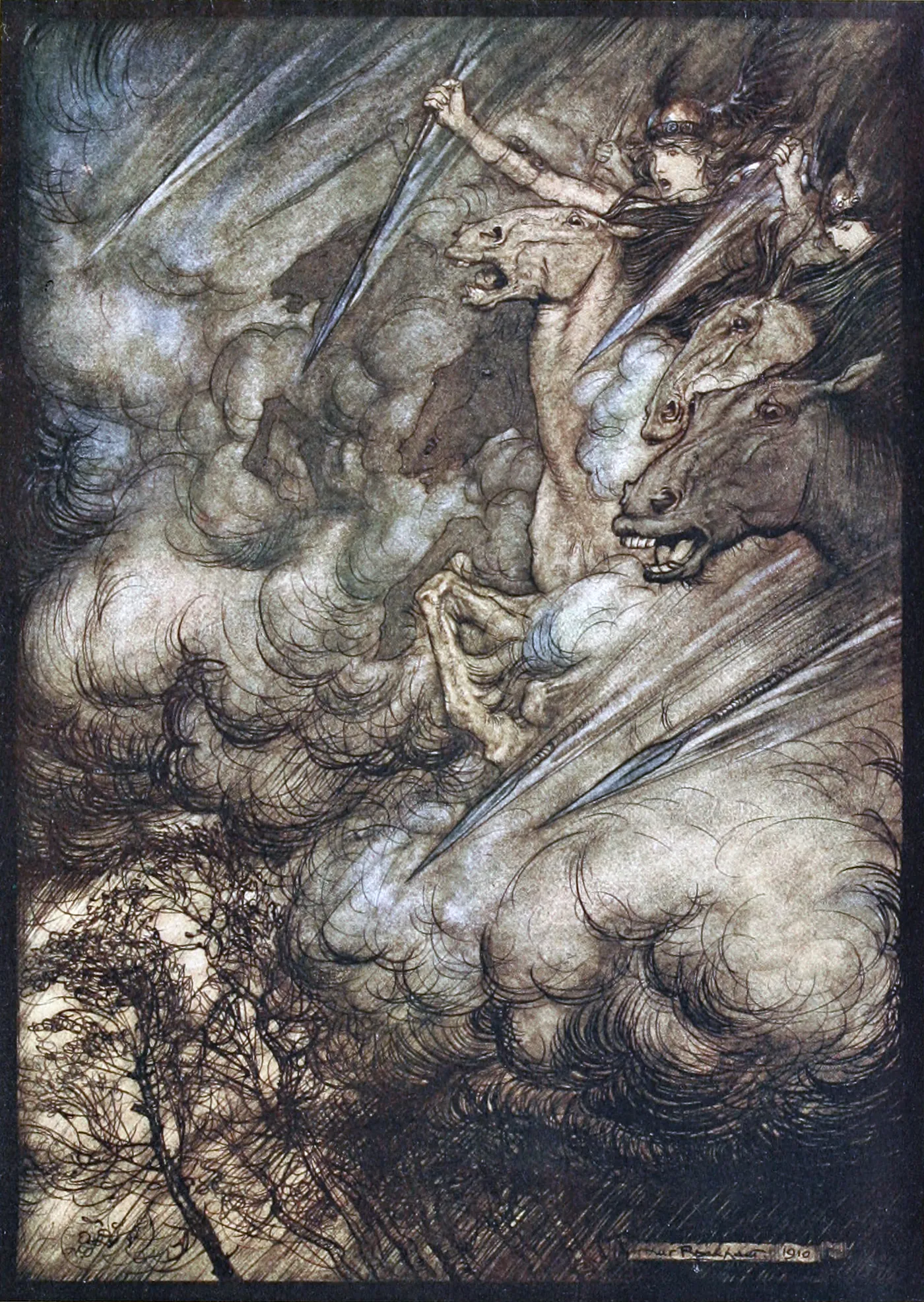 Rhinegold and the Valkyries p 148